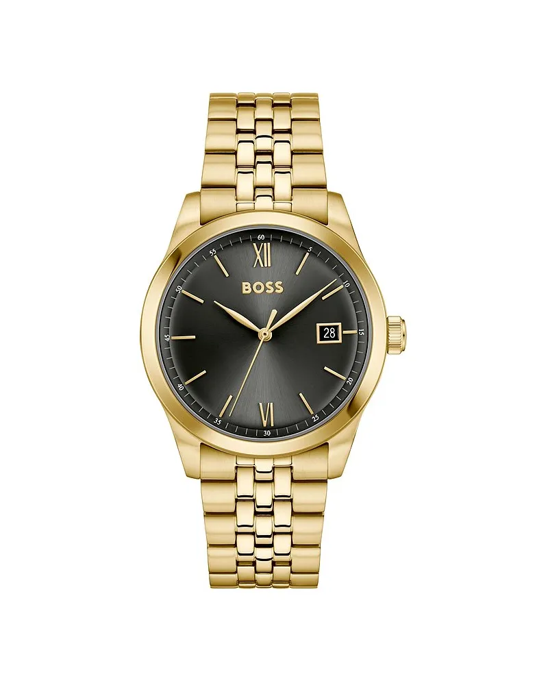 HUGO BOSS Herrenuhr LANGFORD Gold