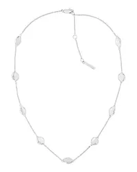 Calvin Klein Kette Sculptural Silber