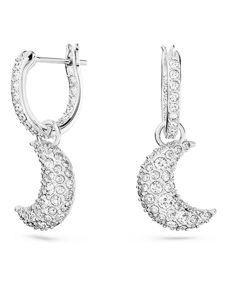 Swarovski Ohrstecker Sublima Luna Silber