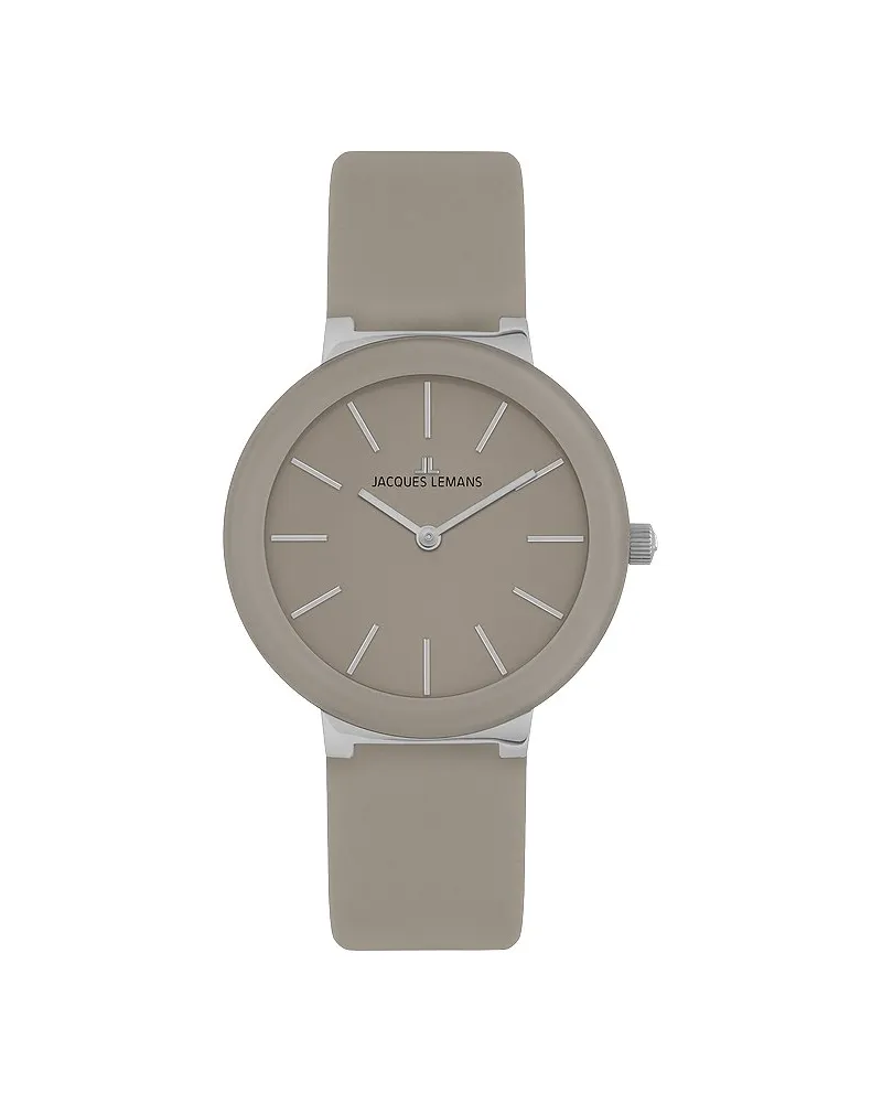 Jacques Lemans Damenuhr Classic Silber