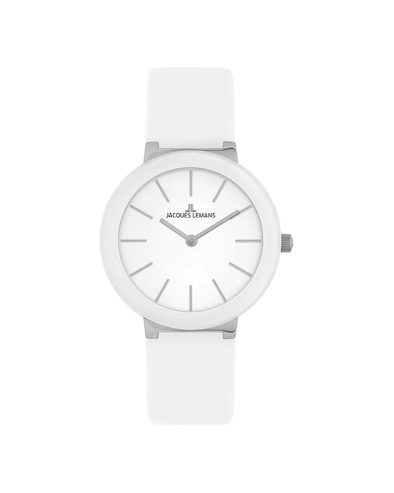 Jacques Lemans Damenuhr Classic Silber