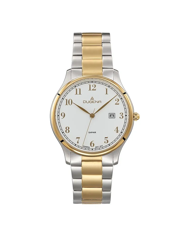 Dugena Herrenuhr Hamburg Bicolor