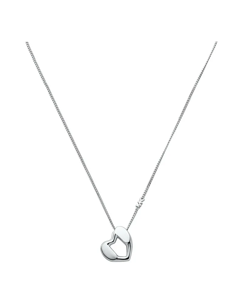 Michael Kors Kette KORS LOVE Silber