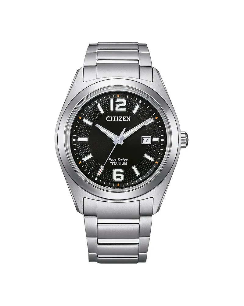 Citizen Herrenuhr Super Titanium Silber