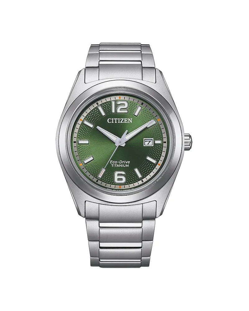 Citizen Herrenuhr Super Titanium Silber