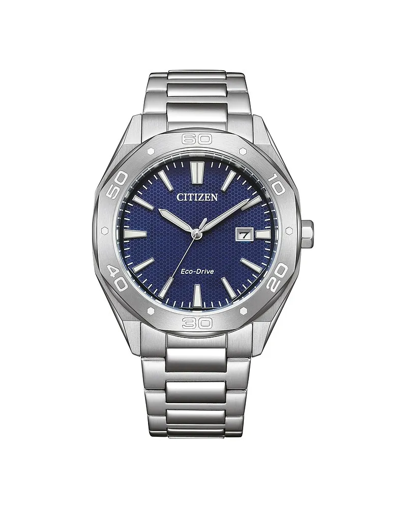 Citizen Herrenuhr Sport Silber