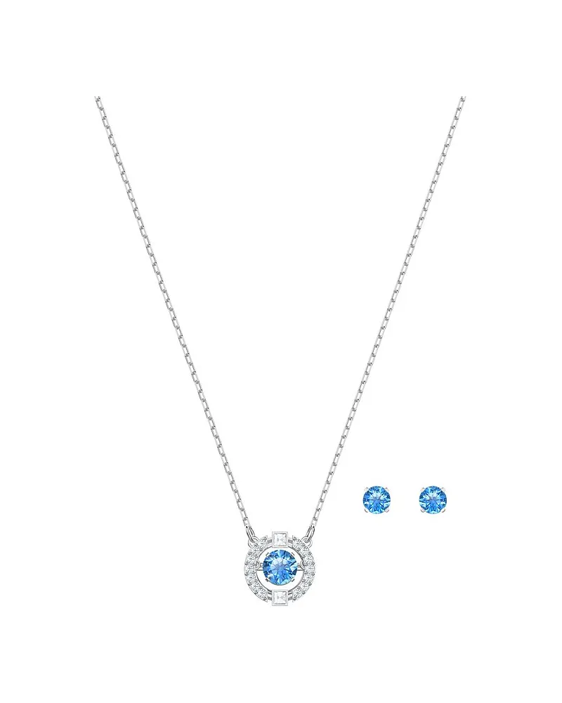 Swarovski Schmuck-Set Una Sparkling Dc Silber