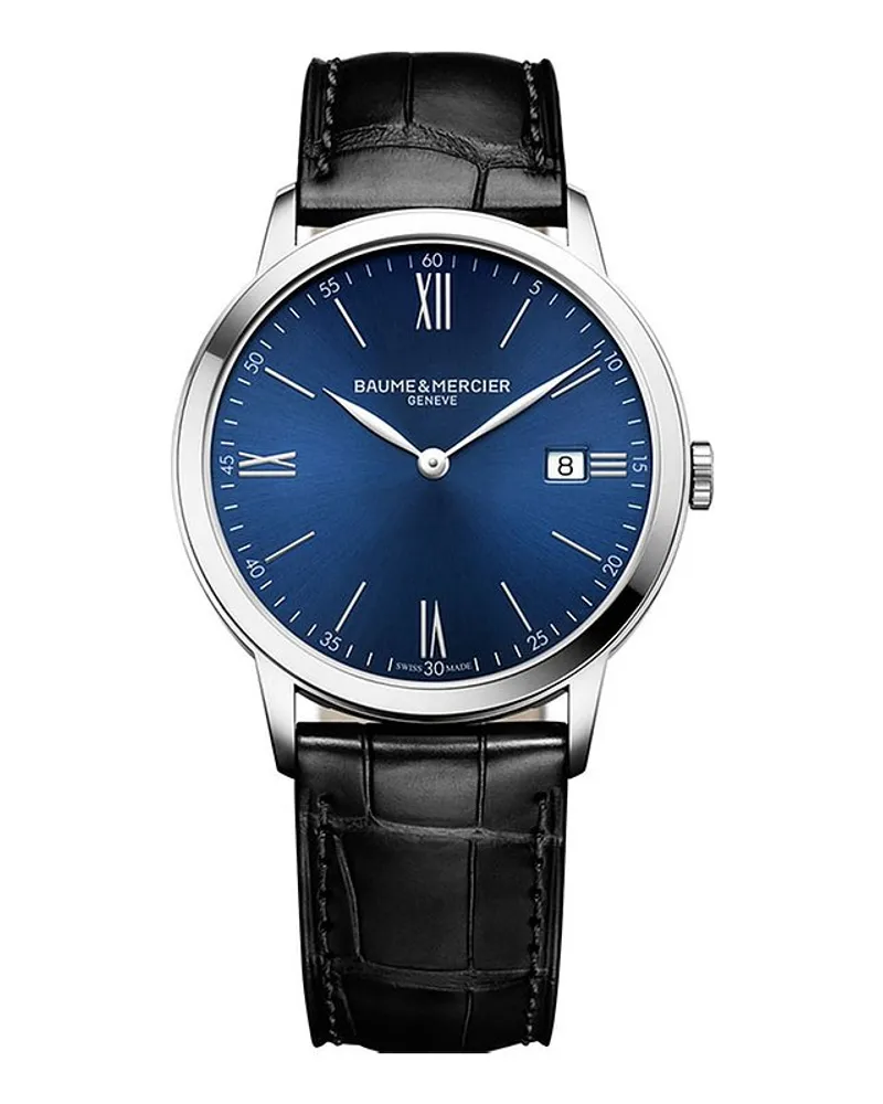 Baume & Mercier Herrenuhr Classima Silber