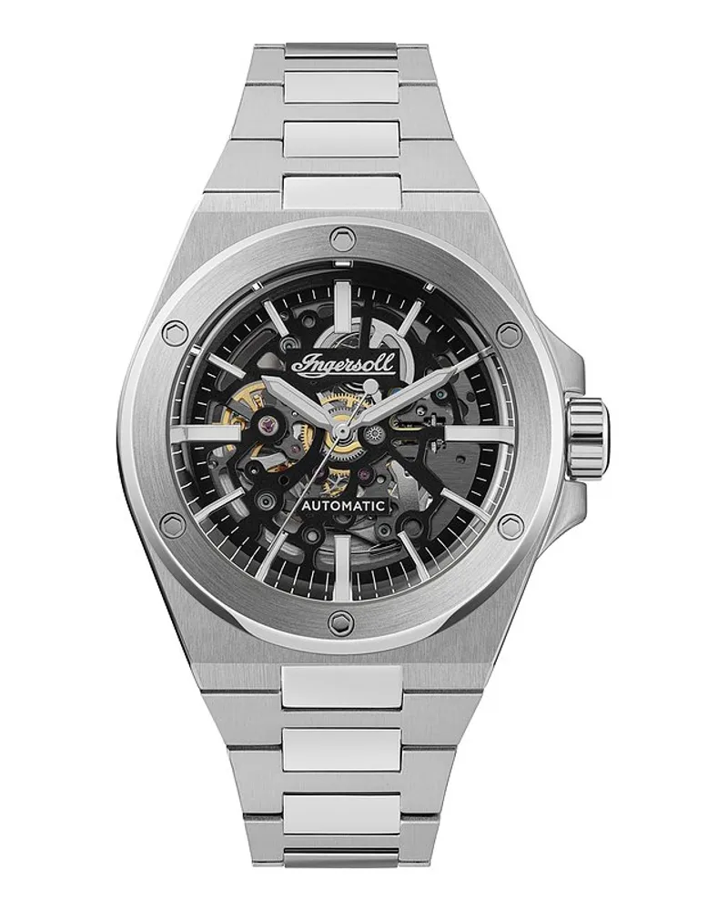 Ingersoll Herrenuhr The Baller Silber