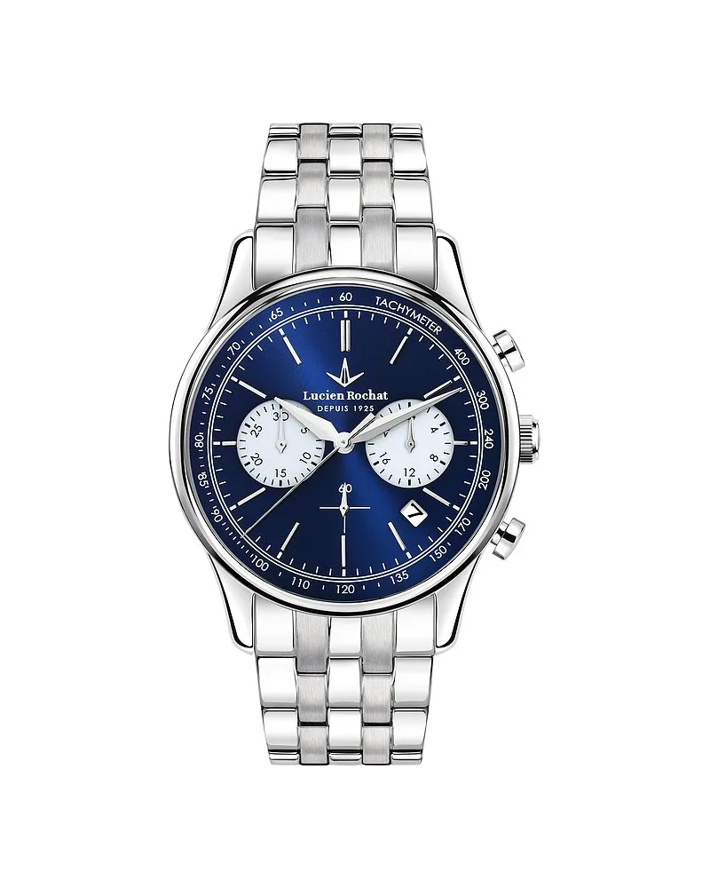 Lucien Rochat Chronograph Montreux Silber