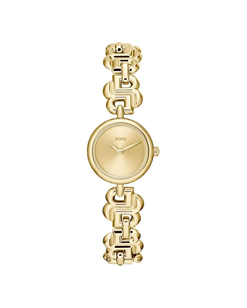 HUGO BOSS Damenuhr DOUBLE B DRESSY Gold