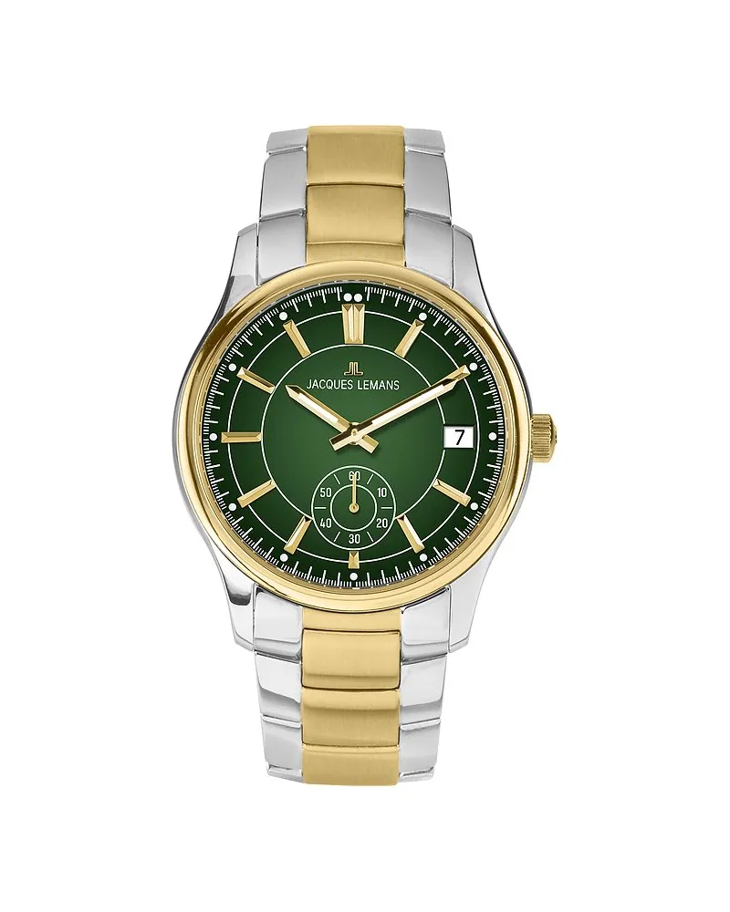 Jacques Lemans Herrenuhr Derby Silber