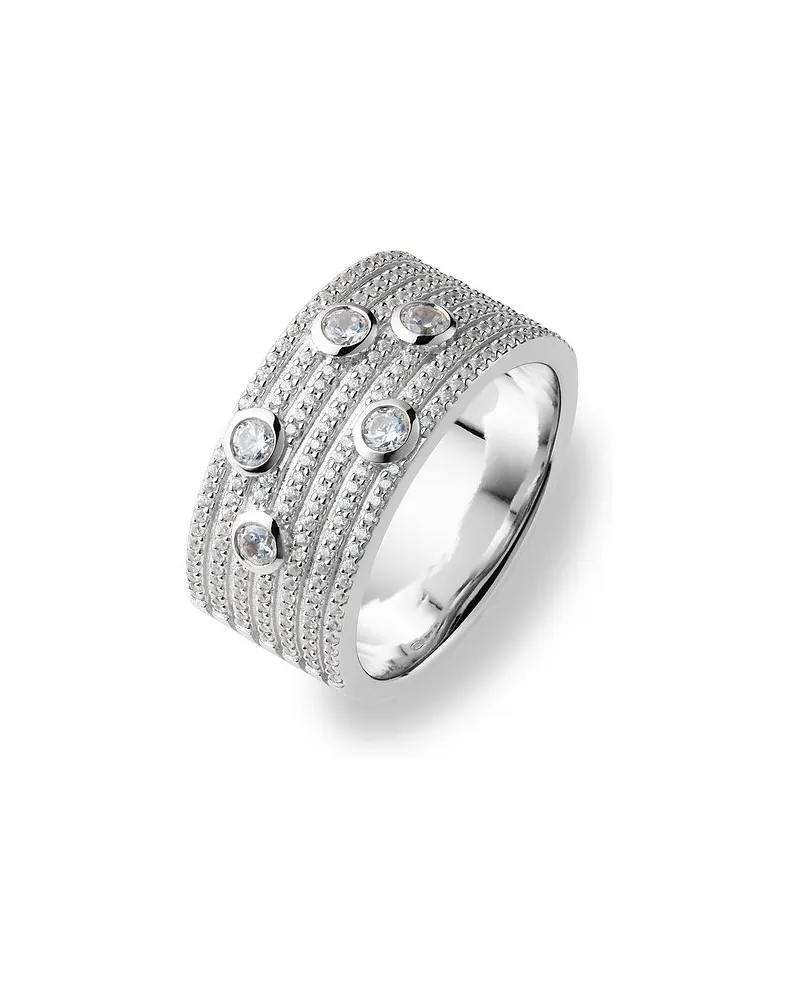 JETTE Damenring DIAMOND Silber