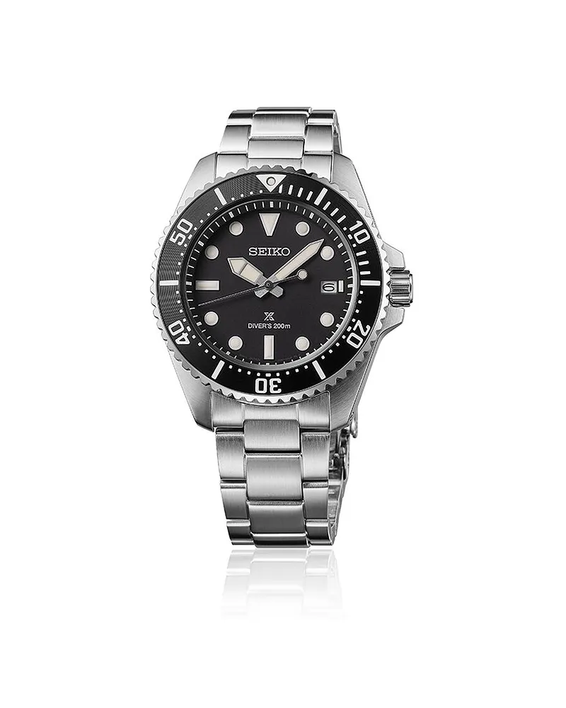 Seiko Herrenuhr SEA Silber