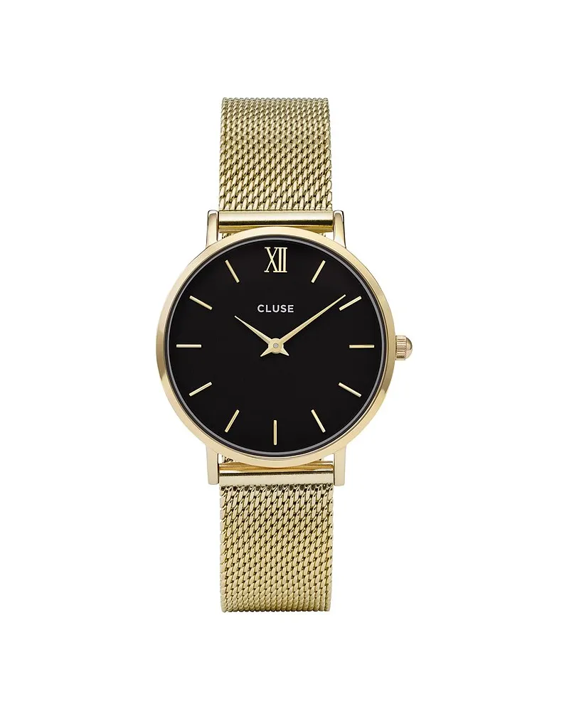 CLUSE Damenuhr Minuit Gold