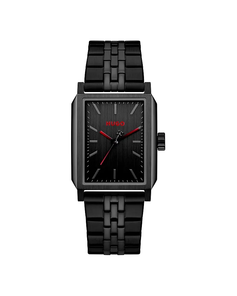 HUGO BOSS Herrenuhr #STEEZE Schwarz