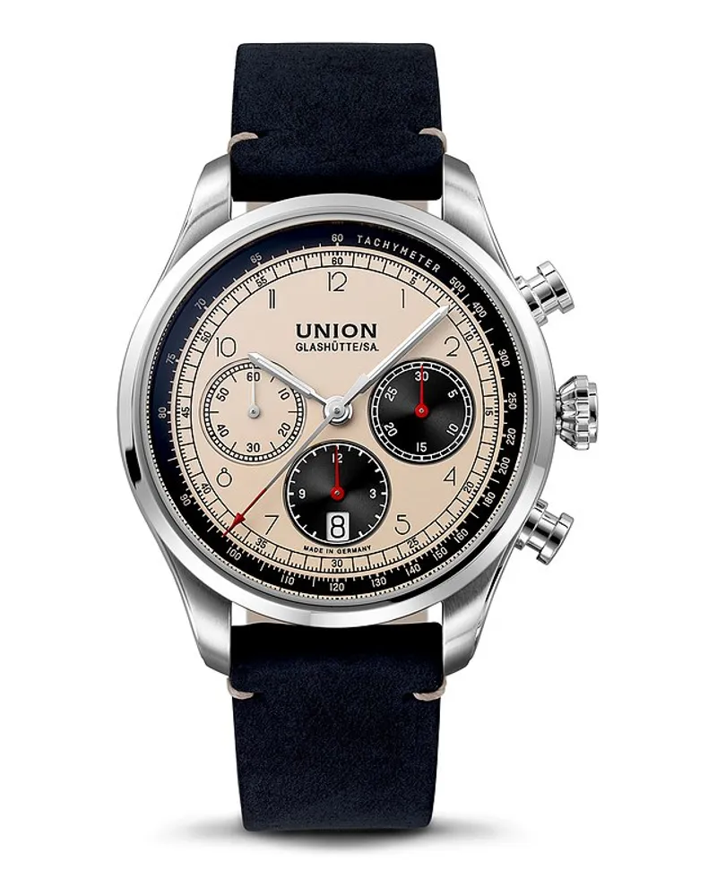Union Glashütte Chronograph Belisar Silber