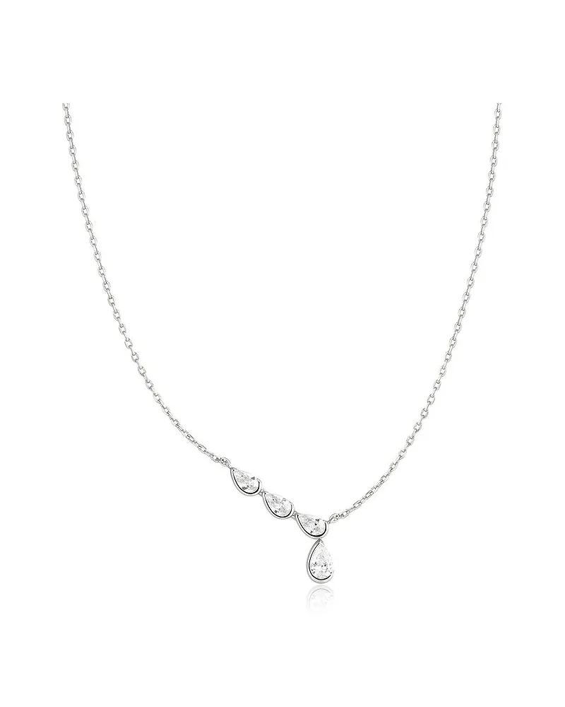 ANIA HAIE Kette 76 - Wanderer Silber