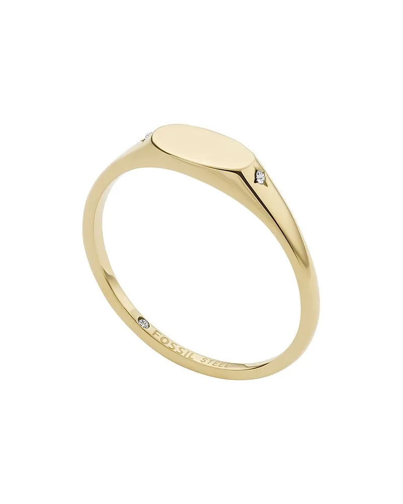 Fossil Damenring Drew Gold