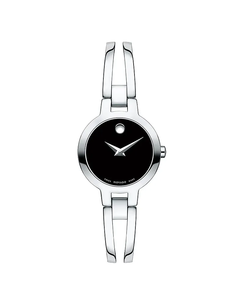 Movado Damenuhr Amorosa Silber