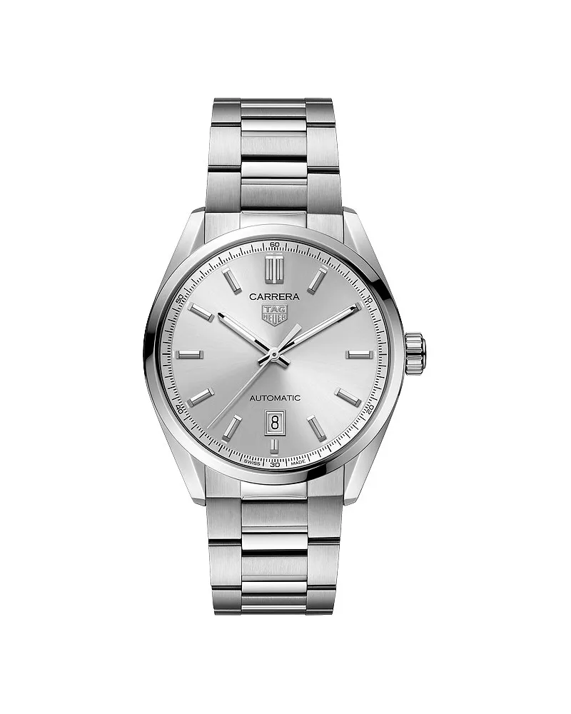TAG Heuer Herrenuhr Carrera Silber