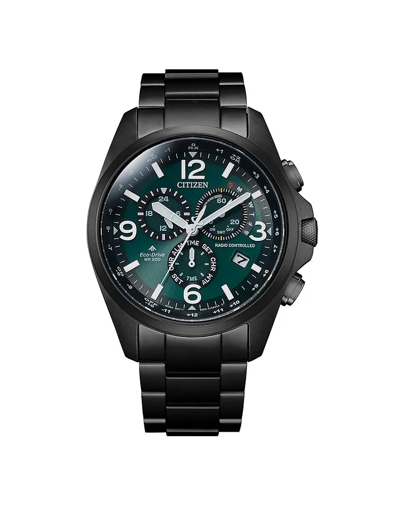 Citizen Chronograph Promaster Sky Funkuhr Eco Drive Schwarz