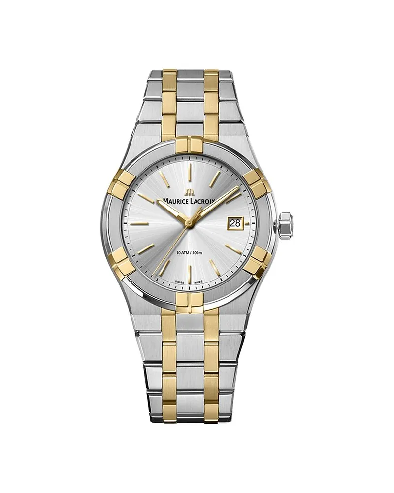 Maurice Lacroix Unisexuhr Aikon Quartz Silber