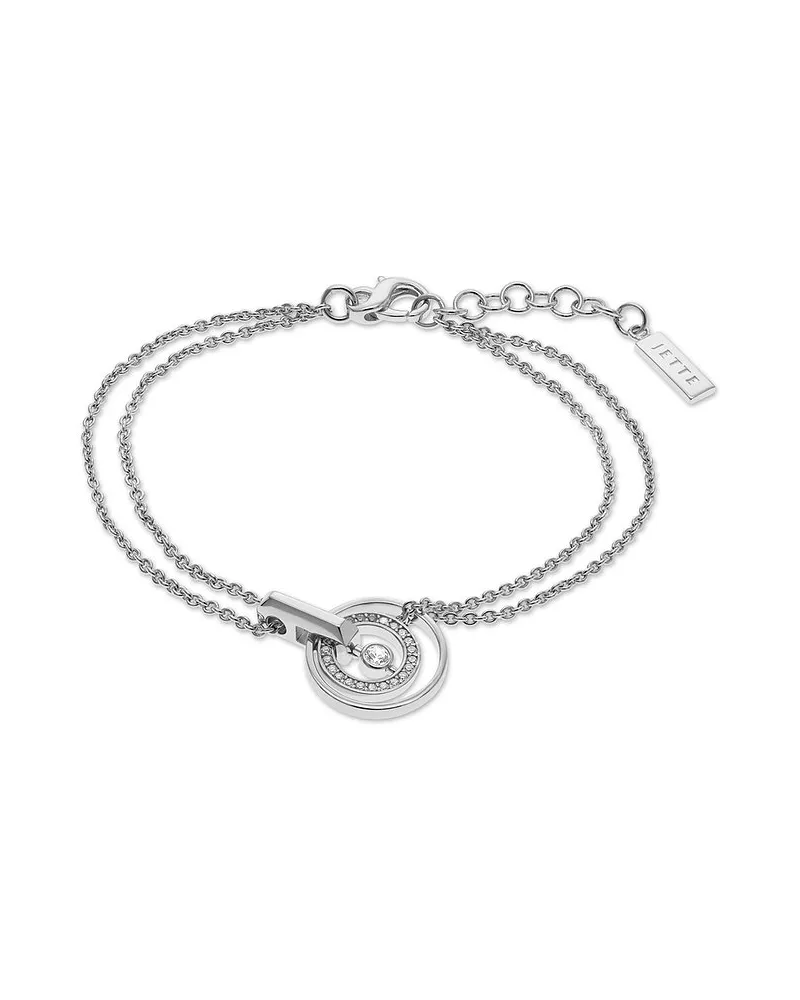 JETTE Armband TURN Silber