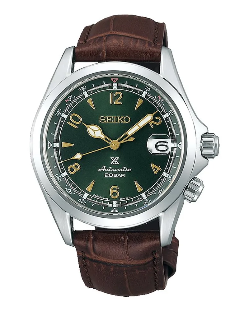 Seiko Herrenuhr LAND Silber