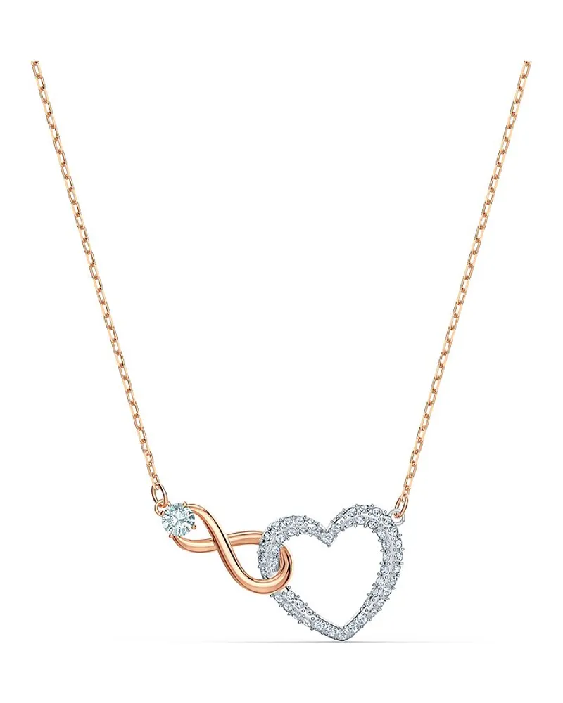 Swarovski Kette Swa Infinity Bicolor