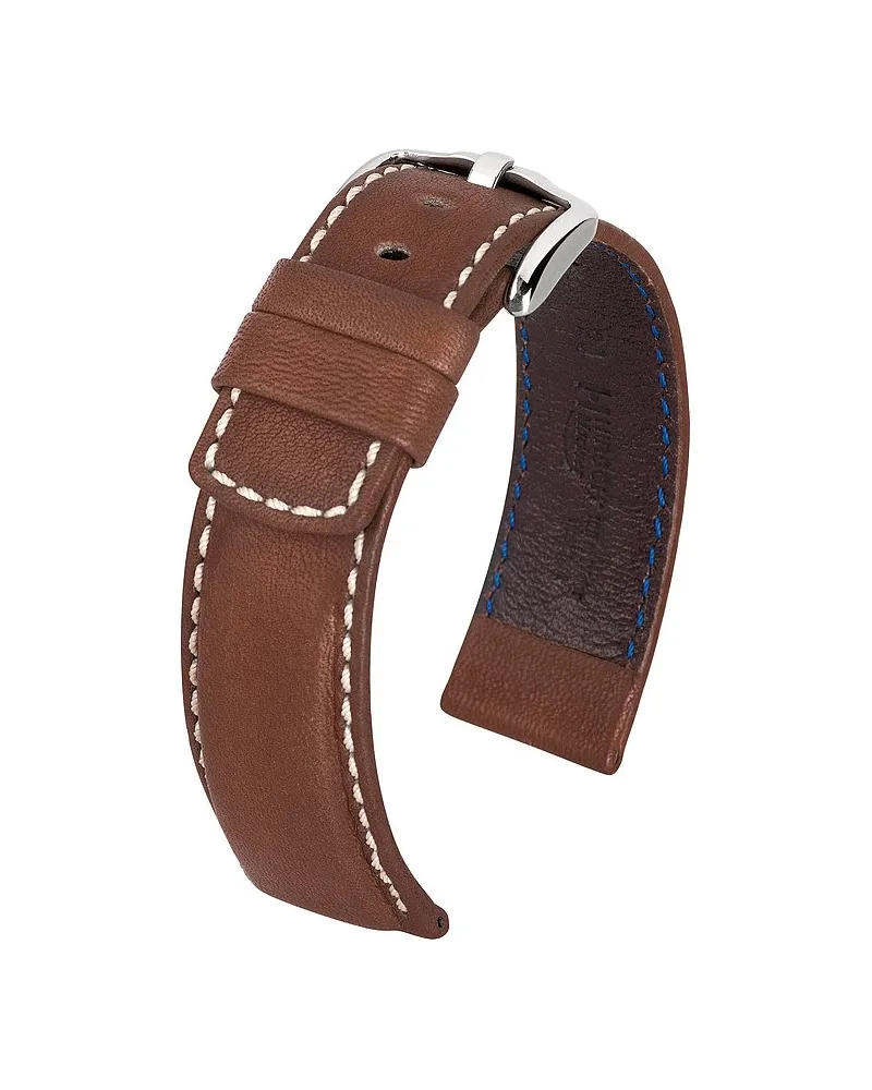 Hirsch Lederband Mariner Braun