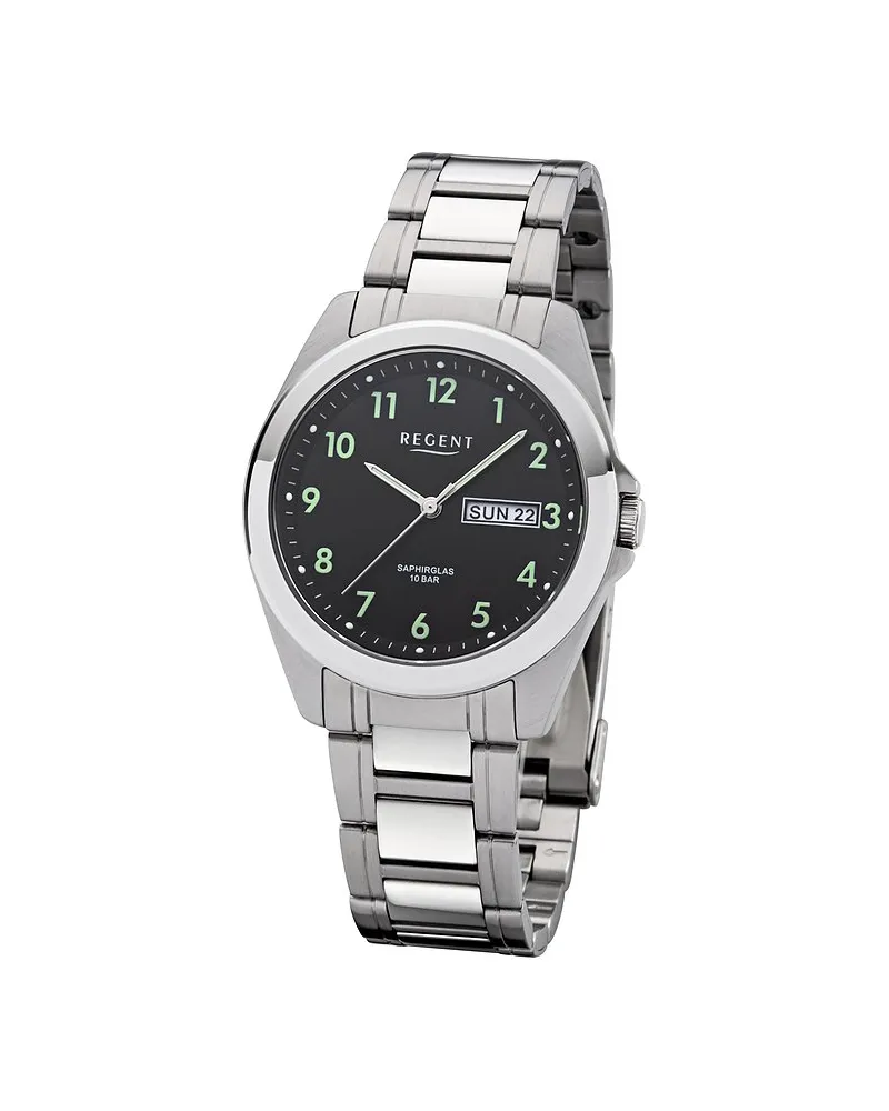 Regent Herrenuhr Silber