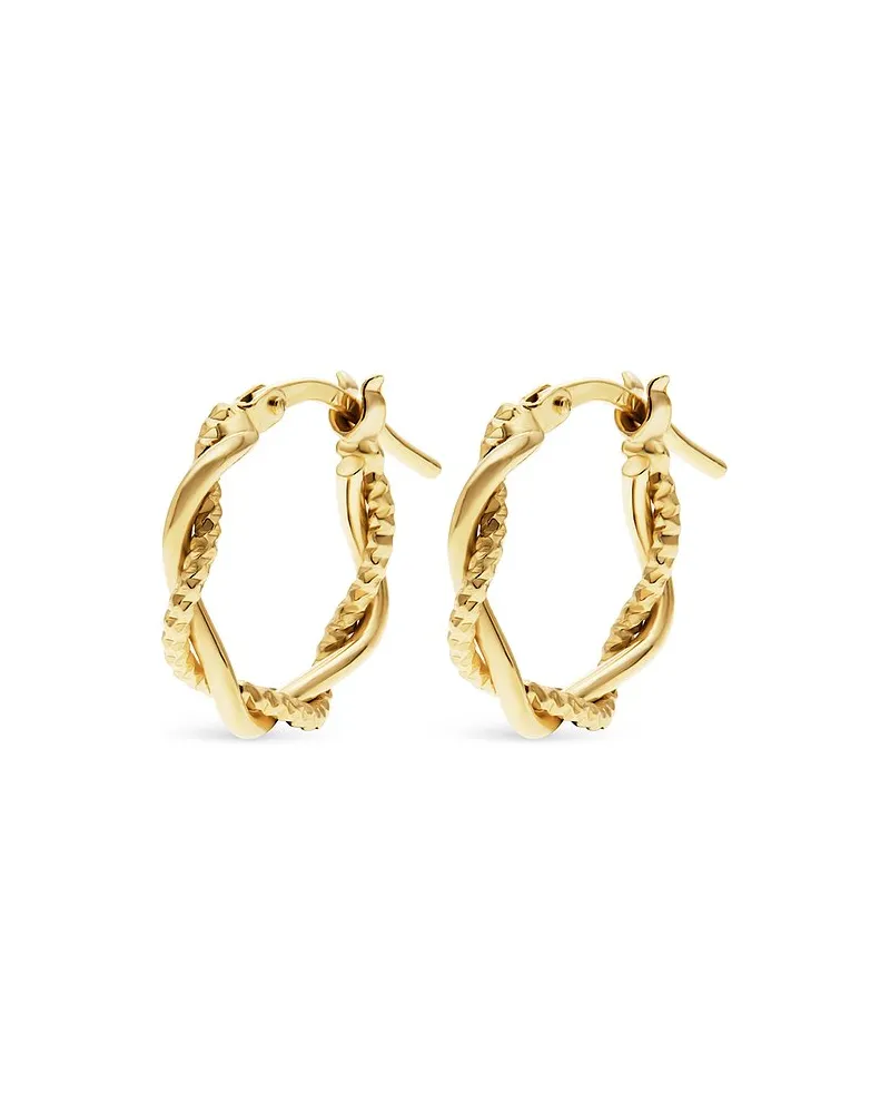 FAVS. Creolen Gelbgold