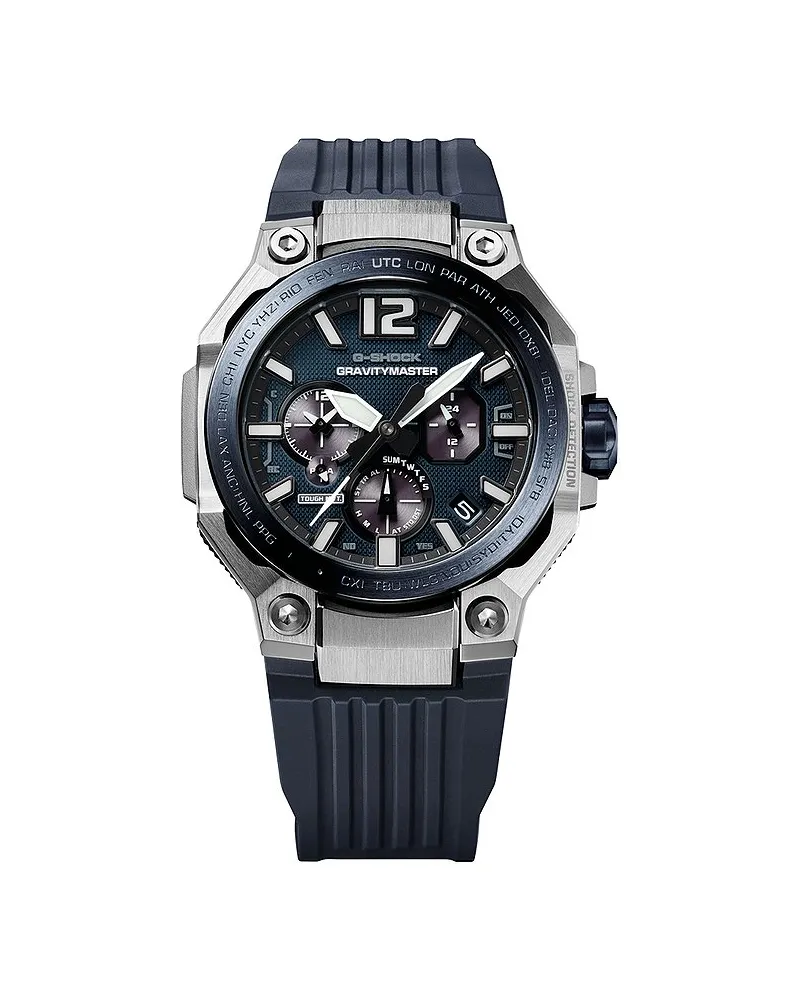Casio Herrenuhr Gravitymaster Silber