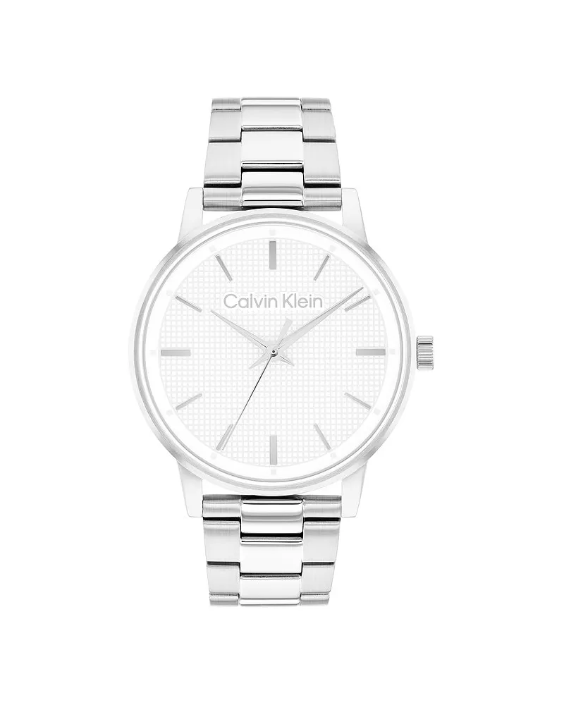 Calvin Klein Herrenuhr CK LINKED Silber