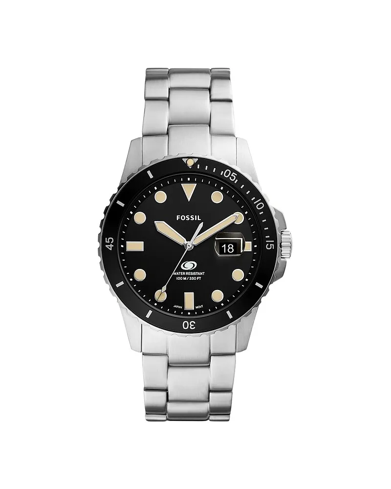 Fossil Herrenuhr Silber