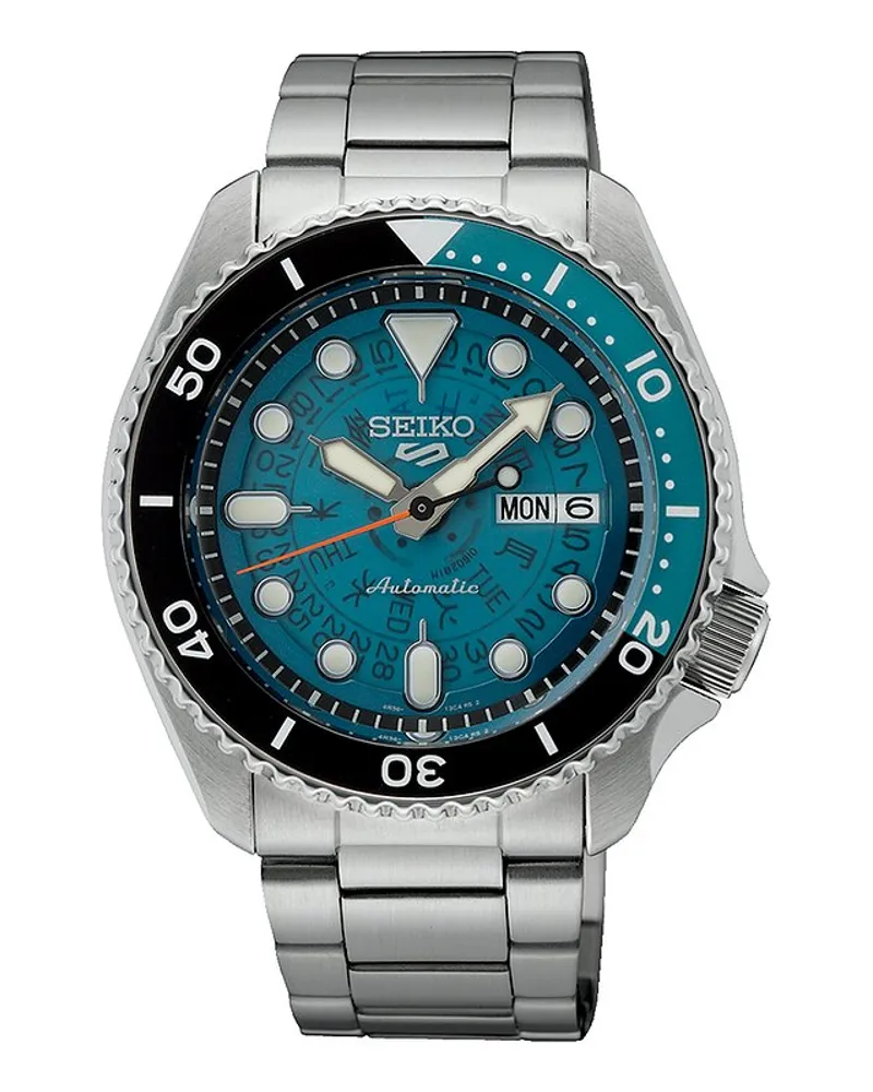 Seiko Herrenuhr Street Style Silber