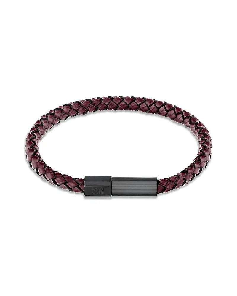 Calvin Klein Armband Industrial facets Dunkelrot