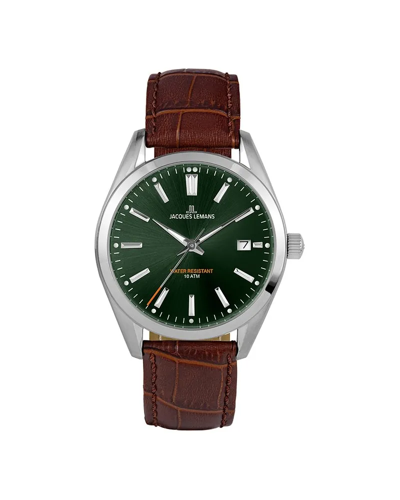 Jacques Lemans Herrenuhr Classic Silber