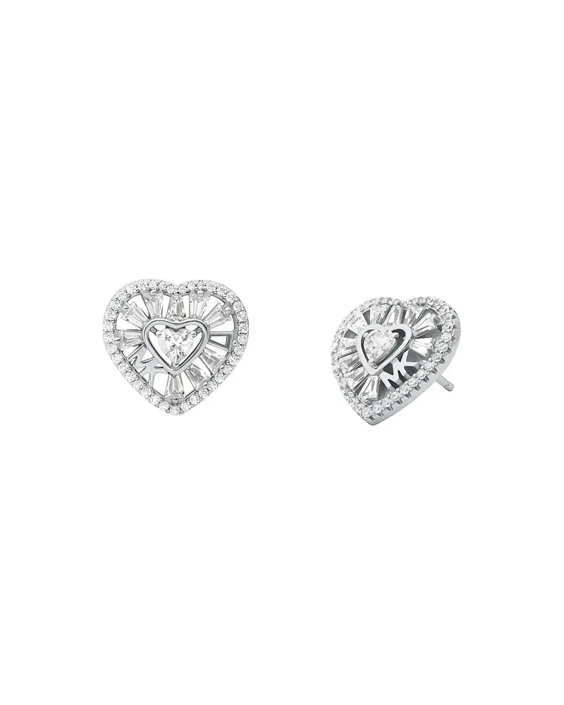 Michael Kors Ohrstecker KORS LOVE Silber