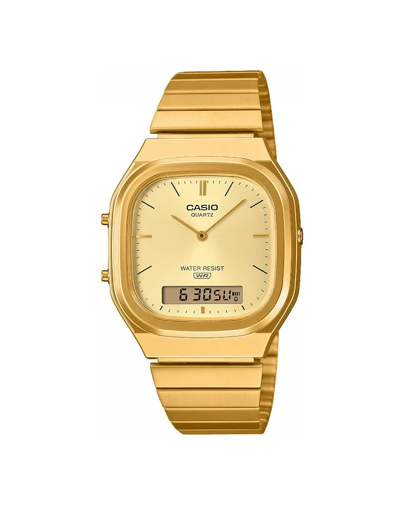 Casio Unisexuhr Vintage Gold