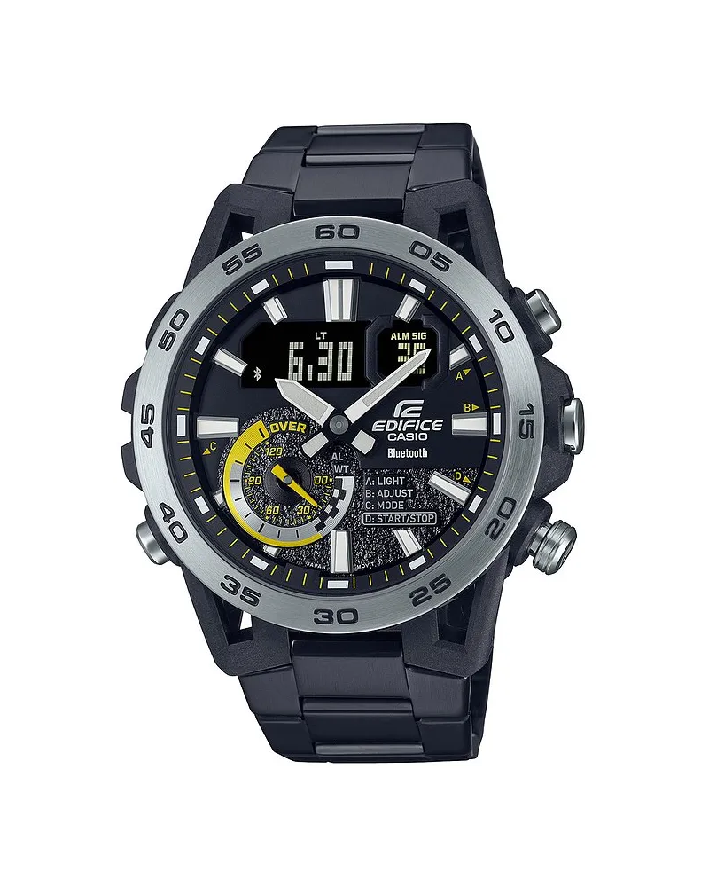 Casio Herrenuhr Bluetooth Anthrazit
