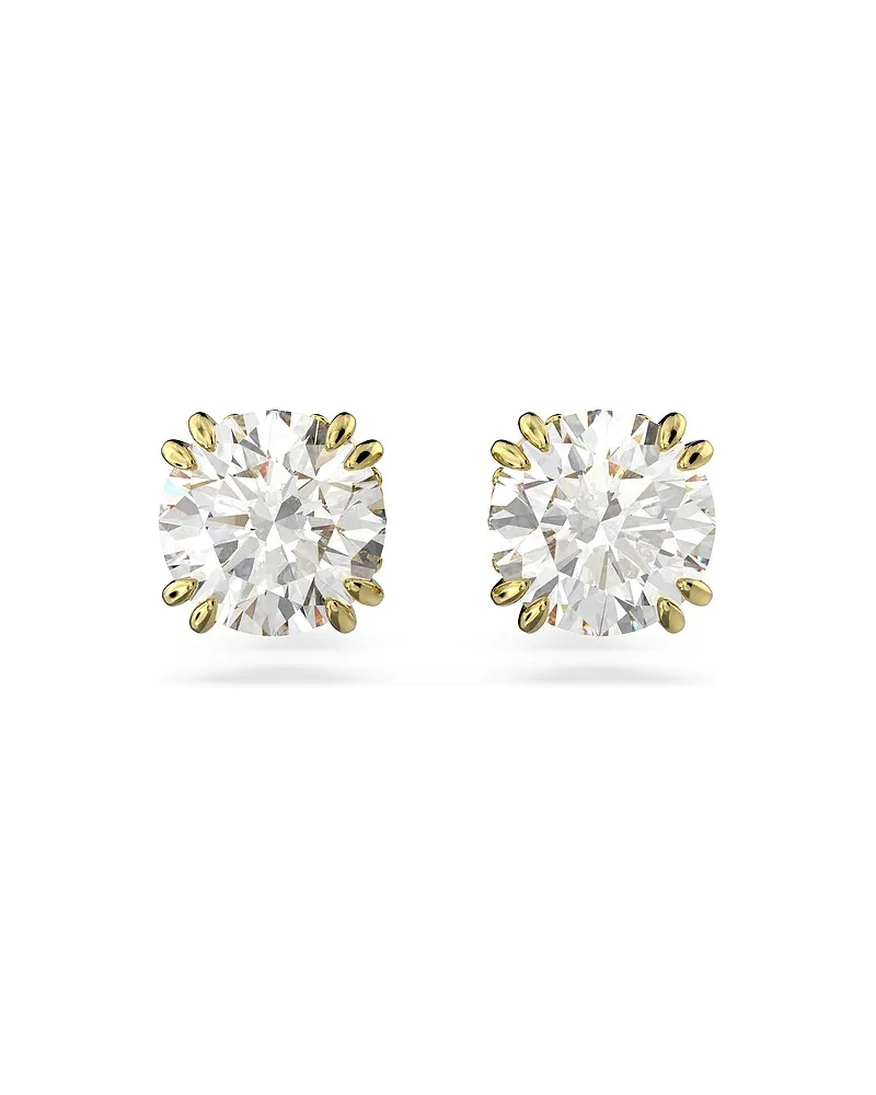 Swarovski Ohrstecker Stilla Round Gold