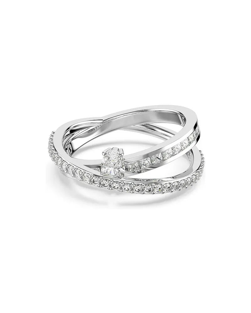 Swarovski Damenring Hyperbola Weiß