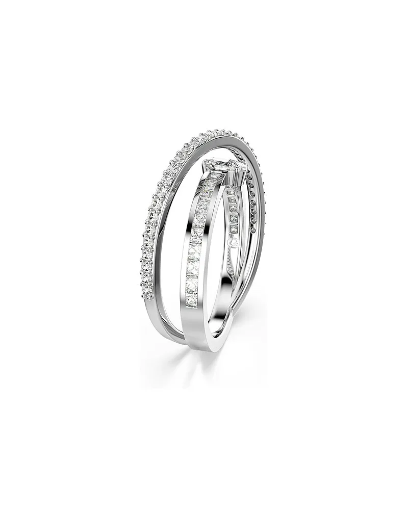 Swarovski Damenring Hyperbola Weiß