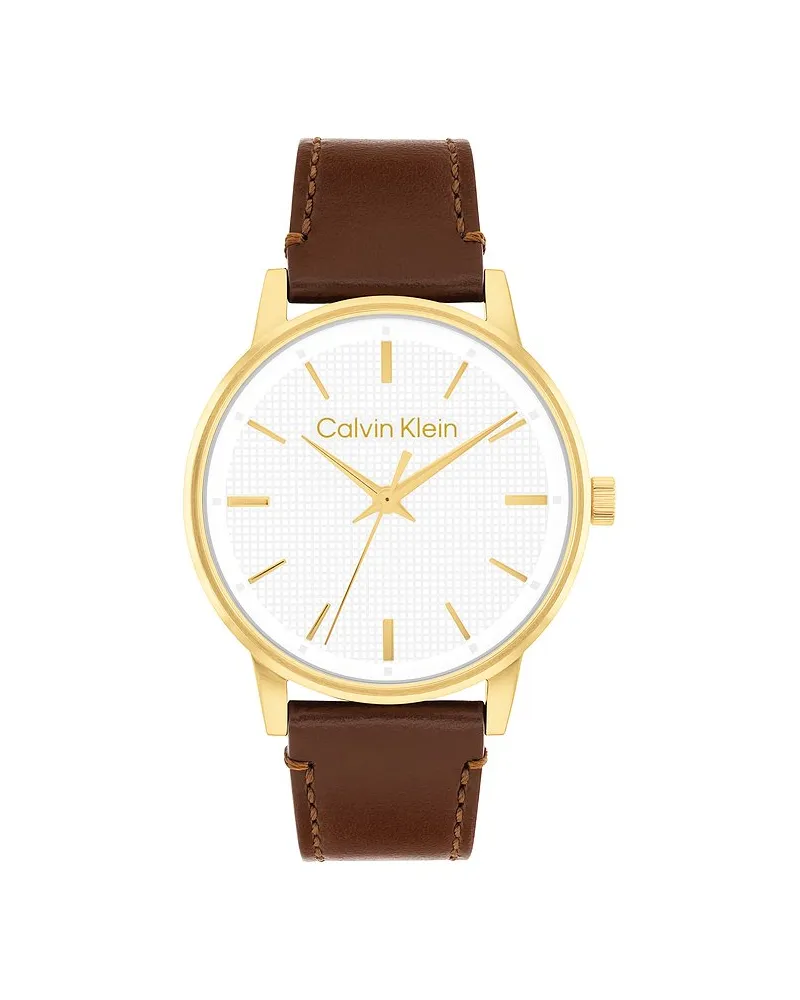 Calvin Klein Herrenuhr CK LINKED Gold