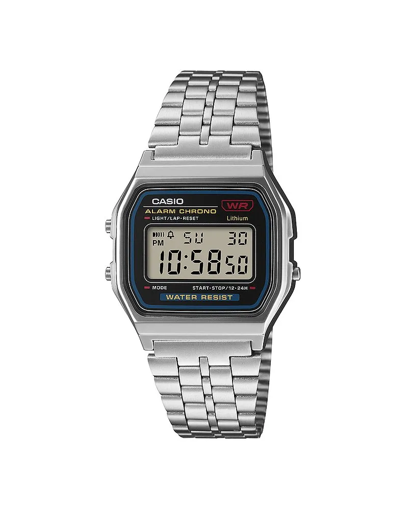 Casio Unisexuhr Vintage Silber