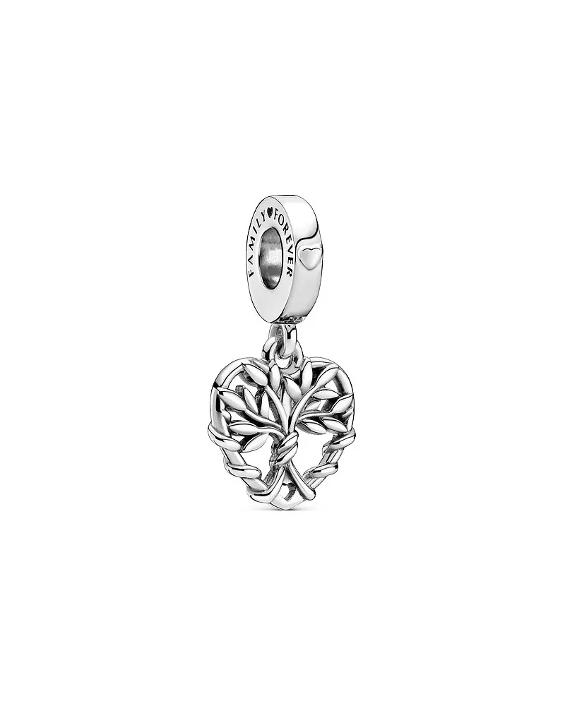 Pandora Charm Moments Herz Familienstammbaum Silber