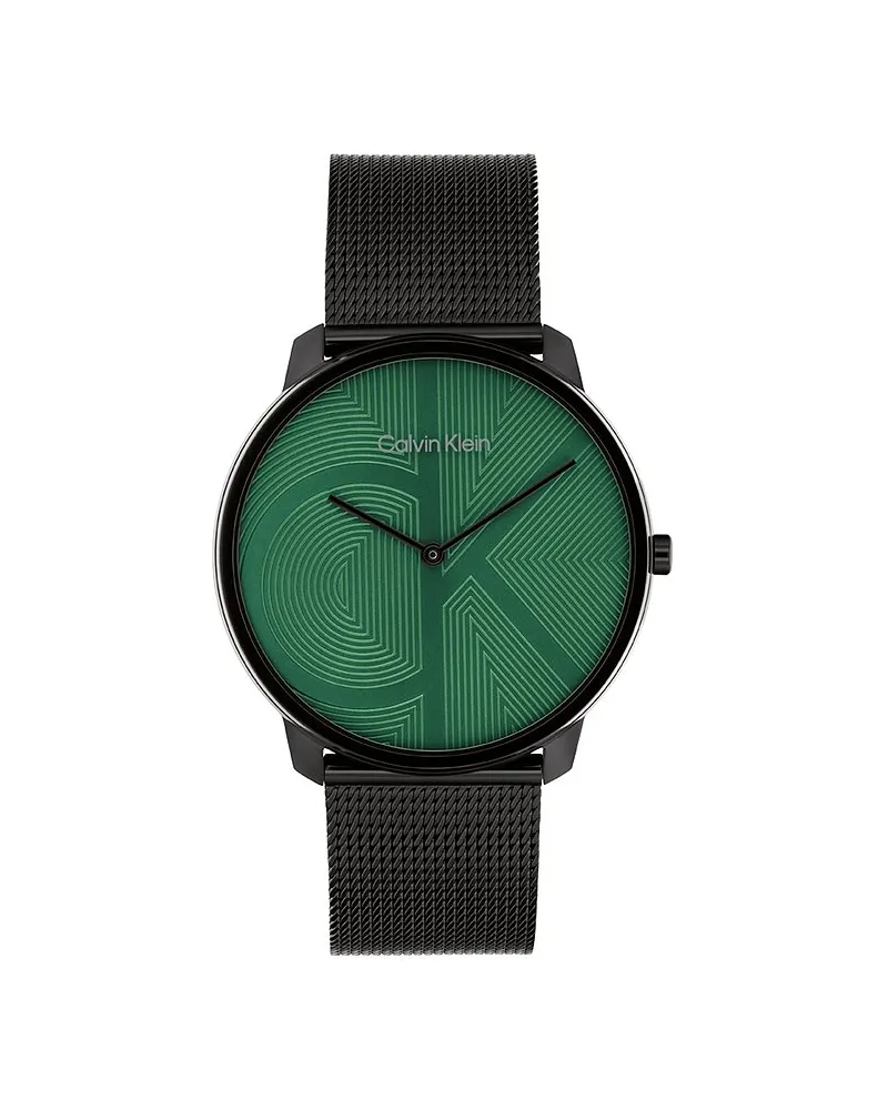 Calvin Klein Herrenuhr Ck Iconic Schwarz