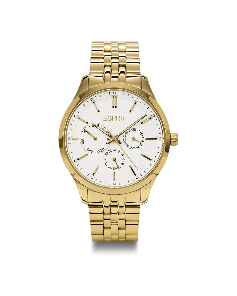 Esprit Damenuhr Steady Gelbgold